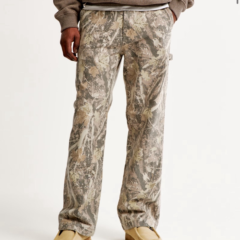 Camo Baggy Workwear Pant